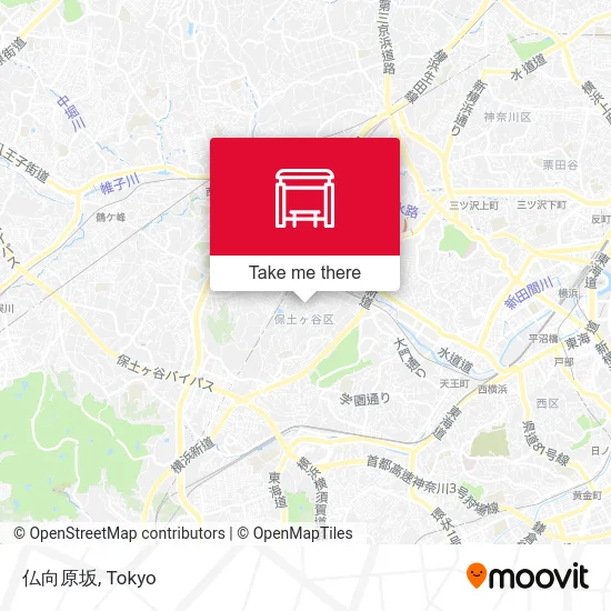Butsuko-hara Slope map