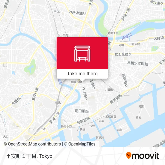 平安町１丁目 map