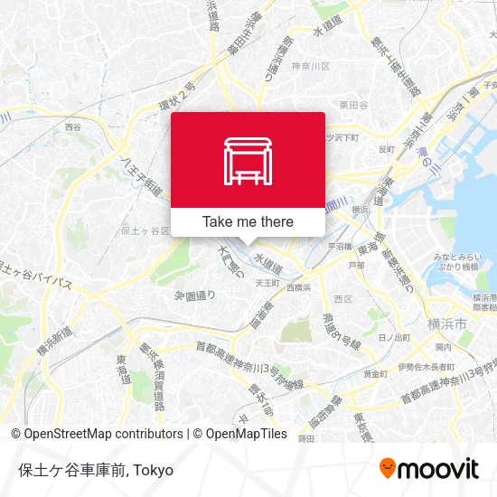 保土ケ谷車庫前 map