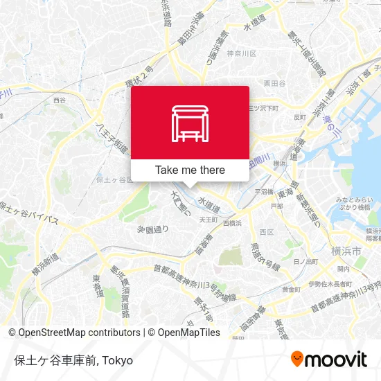 保土ケ谷車庫前 map