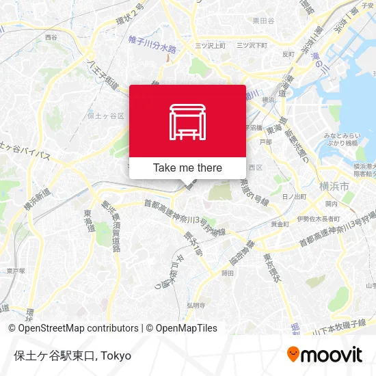 保土ケ谷駅東口 map
