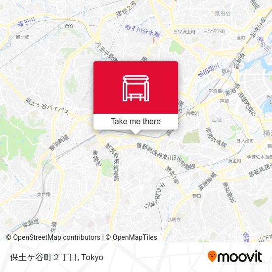 保土ケ谷町２丁目 map