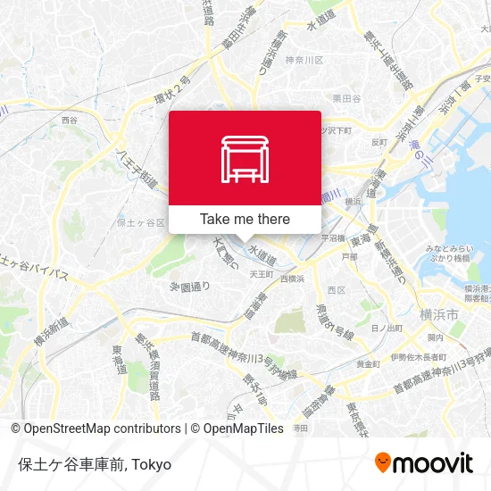 保土ケ谷車庫前 map