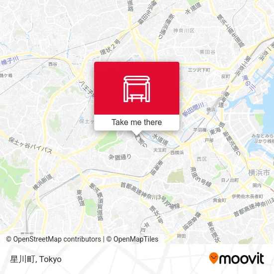 星川町 map