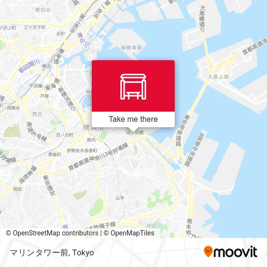 マリンタワー前 map