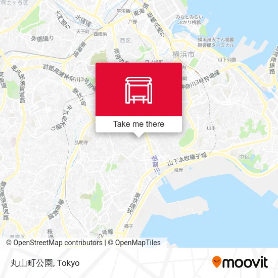 Maruyama-cho Park map