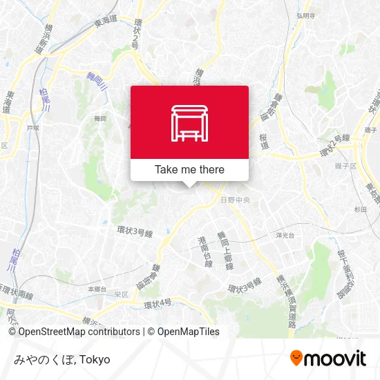 みやのくぼ map