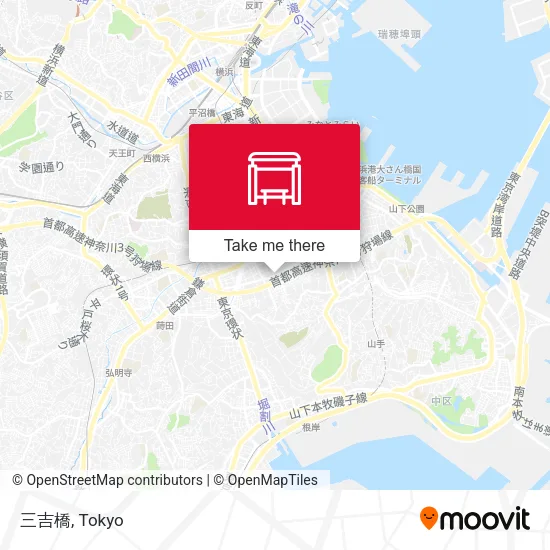 三吉橋 map