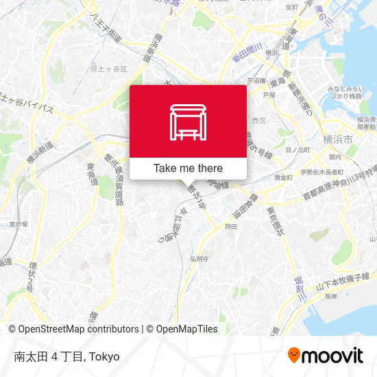Minami-ota 4-chome map