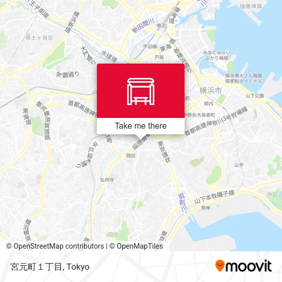 宮元町１丁目 map