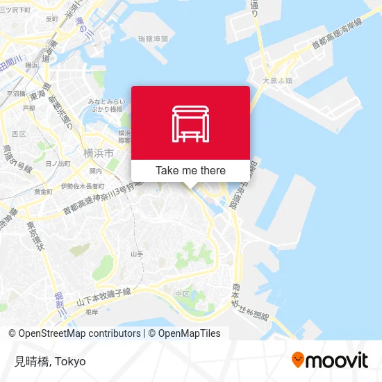 Miharashi Bridge map