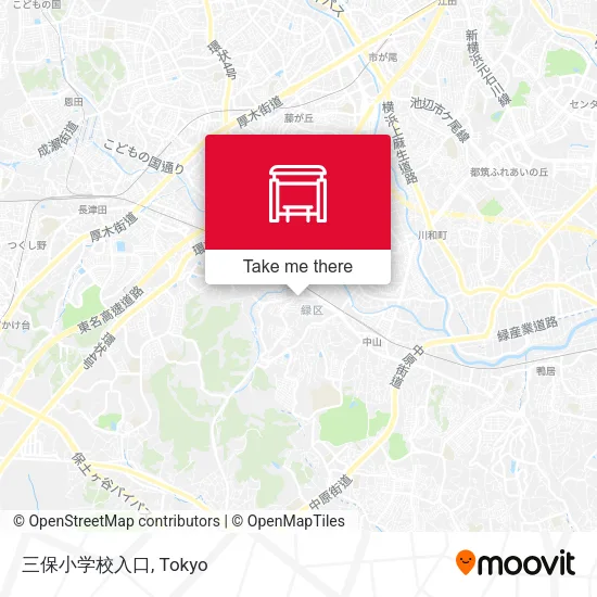 三保小学校入口 map