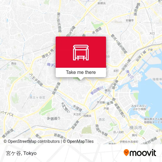 宮ケ谷 map