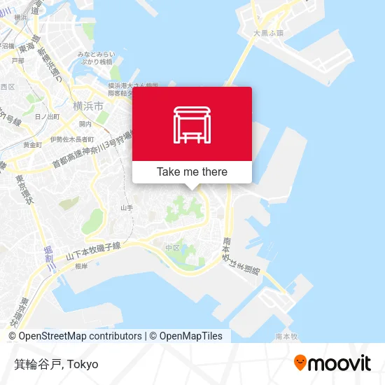 箕輪谷戸 map