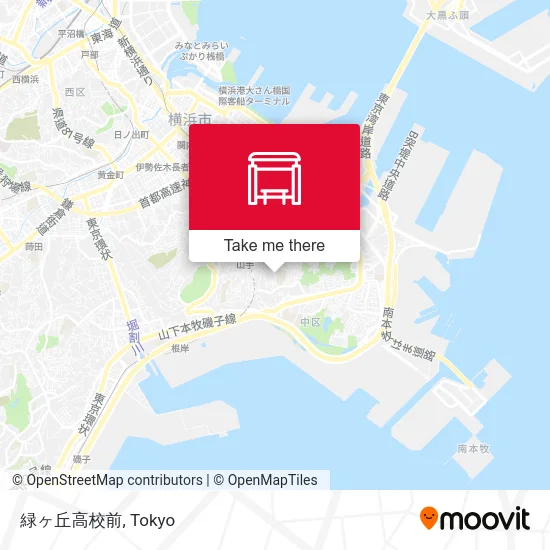 緑ヶ丘高校前 map
