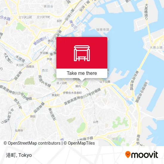 港町 map