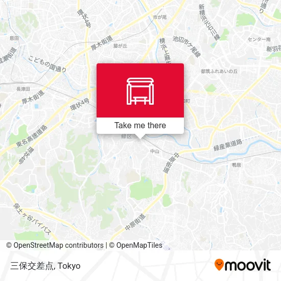 三保交差点 map