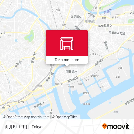 向井町１丁目 map