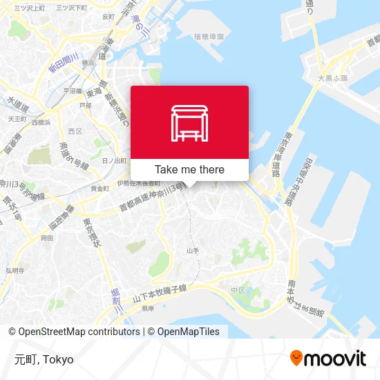 元町 map
