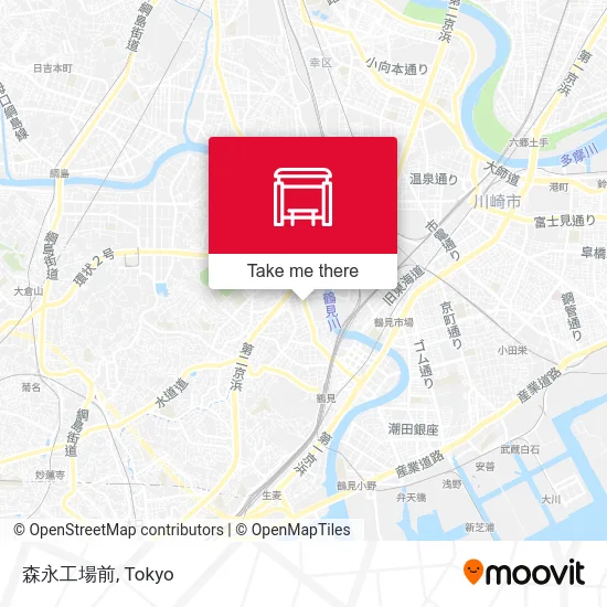 Morinaga Factory map