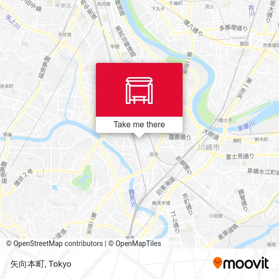 矢向本町 map