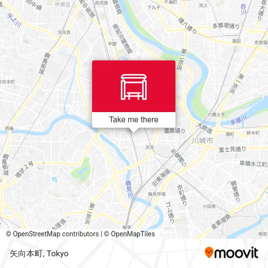 矢向本町 map