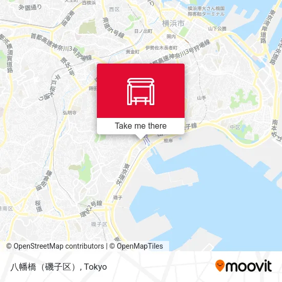 Yawata Bridge (Isogo) map