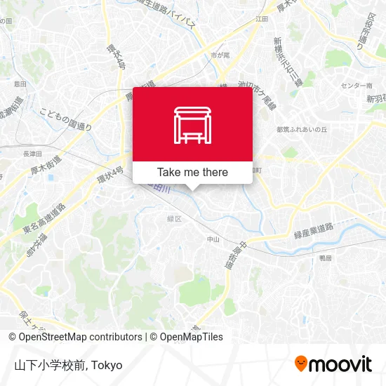 Yamashita Elementary School map