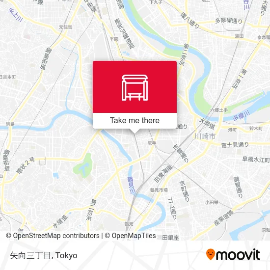 矢向三丁目 map