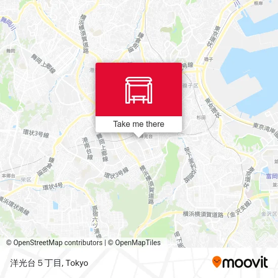 洋光台５丁目 map