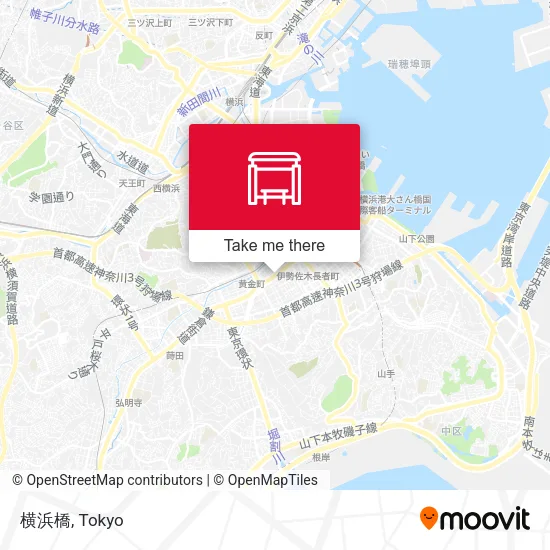 横浜橋 map