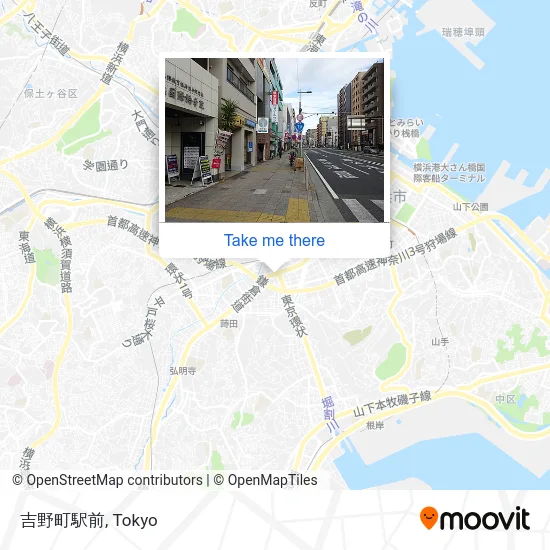 吉野町駅前 map