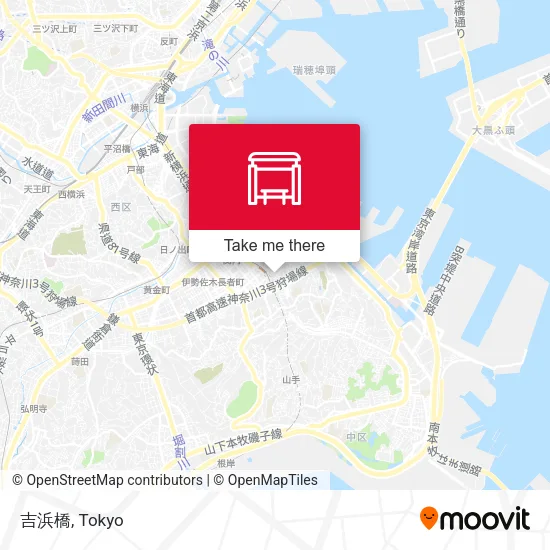 Yoshihama Bridge map