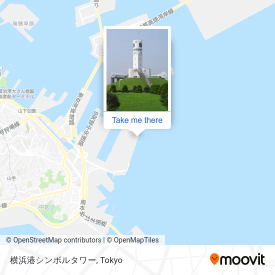 横浜港シンボルタワー map