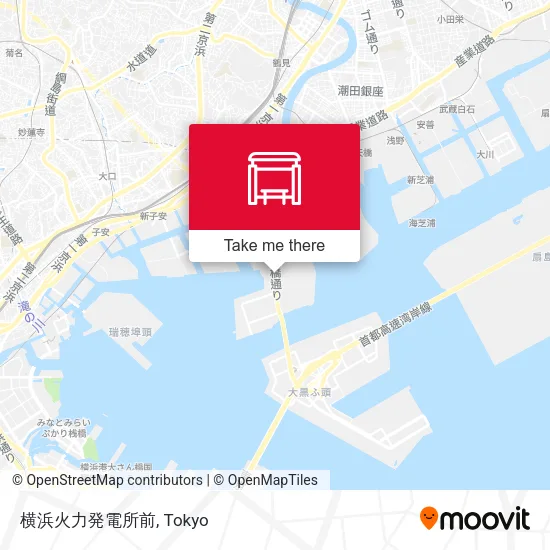 Yokohama Thermal Power Plant map