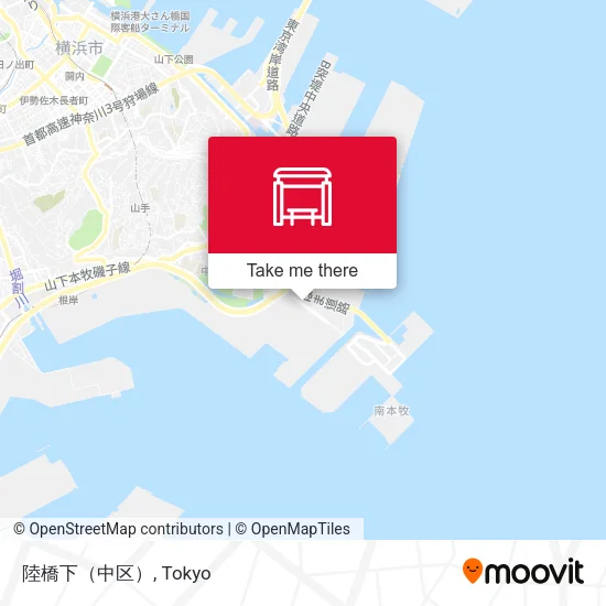 Under the Bridge (Naka Ward) map