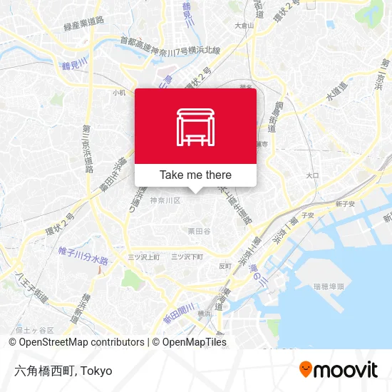 六角橋西町 map