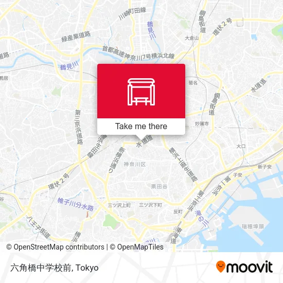 六角橋中学校前 map