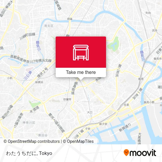 わたうちだに map