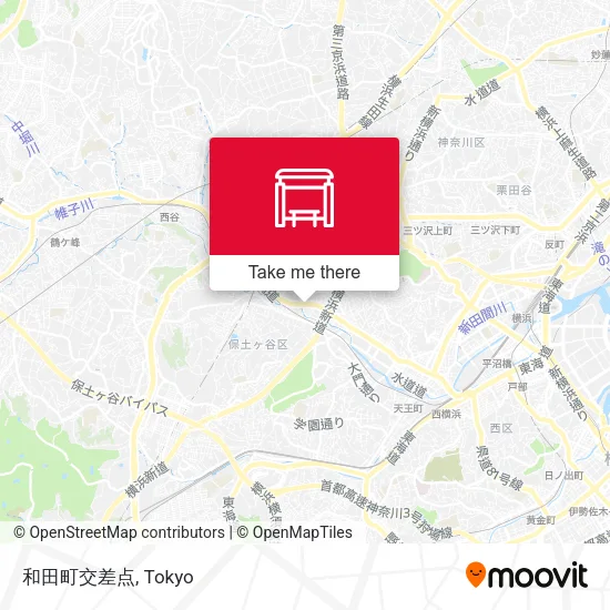 和田町交差点 map