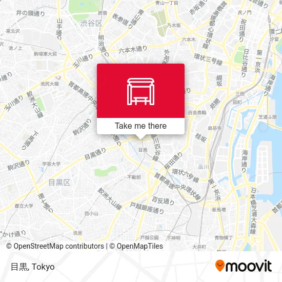 目黒 map