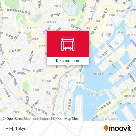 三田 map