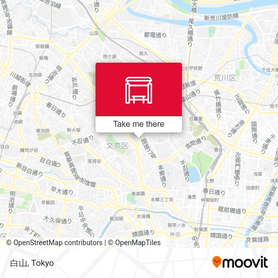 白山 map