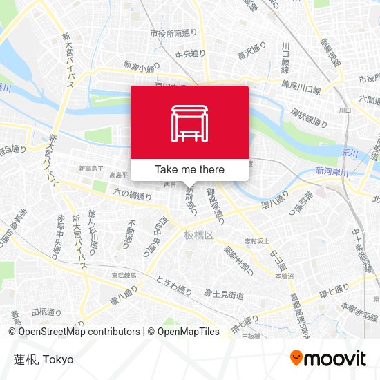 蓮根 map