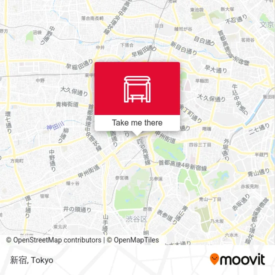 新宿 map
