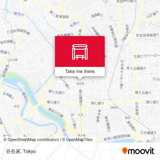 谷在家 map