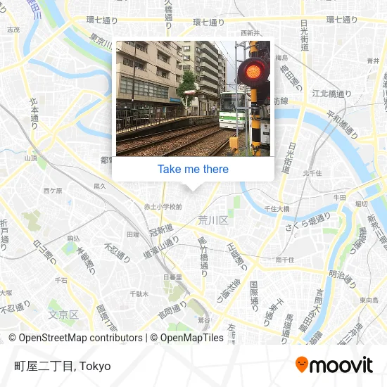 町屋二丁目 map