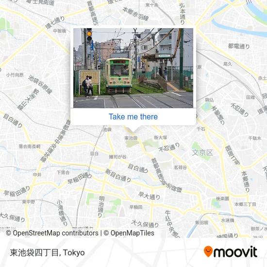東池袋四丁目 map