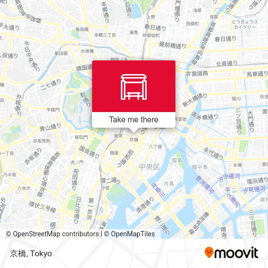 京橋 map