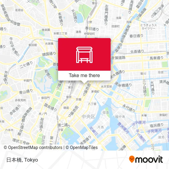 日本橋 map